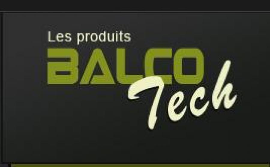 Les Produits BALCO tech. Jean-Guy Bilodeau. Logo